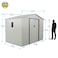CamelTough Outdoor Metal Storage Shed, 9.1X6.3 Feet, Garden Metal Shed, Perfect for Storing Patio Furniture, Garden Tools, Garage Organizer, Weather Resistant, Beige, CT-641