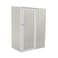 CamelTough Outdoor Metal Storage Shed, 4.7X3 Feet, Garden Metal Shed, Perfect For Storing Garden Tools, Yard Tools, Tool Storage Shed For Courtyard, Lawn, Backyard, Beige, CT-642