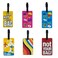 TangoTag Luggage Tag for Suitcases, Mega Combo 6 Pcs Pack, Suitcase Tags Identifiers, Cute Bag Tags, Name Travel Tags, ID Labels for Men &amp; Women, Luggage Travel Essentials &ndash; HTC-TT836