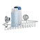 Everloc Essential Duo Pack - Toothbrush Holder &amp; Single Shelf Corner Rack, Vacuum Suction, No Drilling, No Screws, Rustproof Wall Mounted Storage Solution for Shower HTC-838