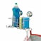 Everloc Kitchen Care Duo Pack - Cleaning Accessories Organizer &amp; Kitchen Paper Towel Holder, Vacuum Suction, Chrome, No Drilling, No Screws, Wall Mounted Solution for Kitchen, HTC-840