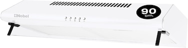 Nobel Builtin Hoods 90Cm Slim 3 Speed 220 Aluminum And Carbon Filter NCH90W White