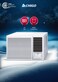CHIGO 2 Ton Window AC, Cooling-Only, High-Efficiency Rotary Compressor, T3 Climate, R410a Refrigerant, CWA24CO - White