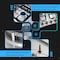Nobel Built-In Hobs, 4 Gas Burners with Flame Failure Device, Energy Saving Burner, Stainless Steel Panel, Cast Iron Pan Support, Elegant Knob, Auto Ignition NBH6401 Stainless Steel
