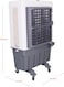Nobel Air Cooler, 10L/Hr Water Consumption, BS Plug, 220V~/50Hz, 200W Rated Power, Copper Motor - 100L Water Tank, Remote Control - 18000m&sup3;/hr Airflow Rate - NAC1000R Grey