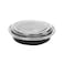 Hotpack Black Base Round Container With Lids, 710 Ml, 5 Pieces, Sleek Bento-Style Round Storage, Leak-Proof And Ideal For Salads, Pasta, And Professional Takeaway Presentation.