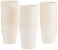 Hotpack Paper White Cups with Handle 7 ounce, 50 Pieces