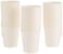 Hotpack Paper White Cups with Handle 7 ounce, 50 Pieces