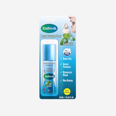 Enfresh Breath Freshener Spray Cool Mint 20ml