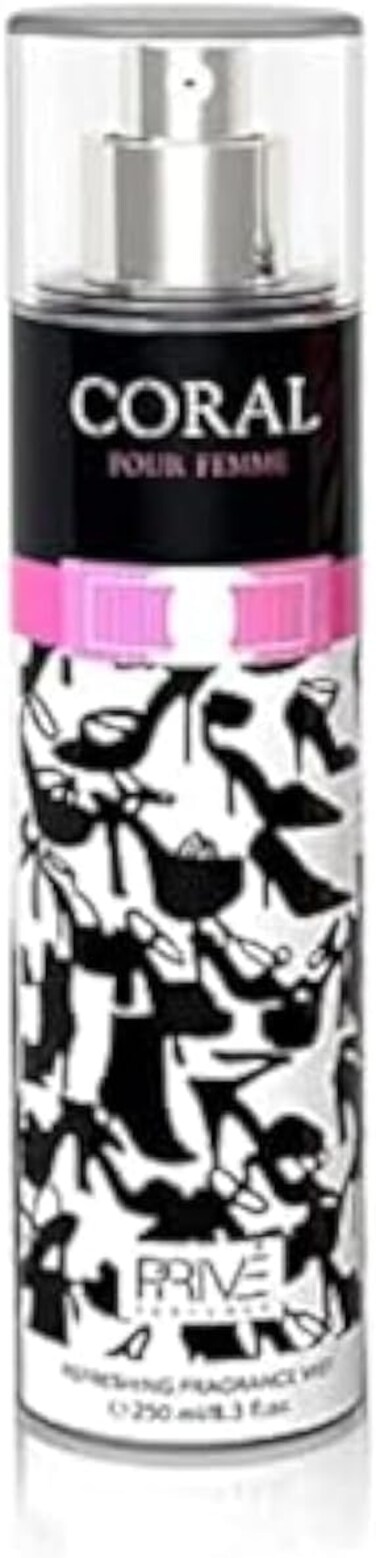 Emper Prive Women's Coral Refreshing Fragrance Body Mist -250ml