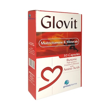 Glovit Multivitamins &amp; Minerals Capsules 30's