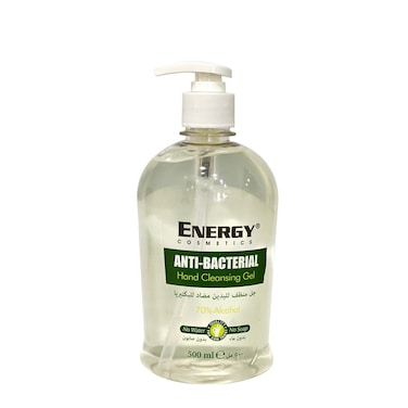 Energy Cosmetics Anti-Bacterial Hand Sanitizing Gel   500 Ml