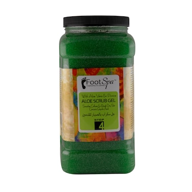 Foot Spa Aloe Scrub Gel   Aloe Vera &amp; Pumice   1 Gal