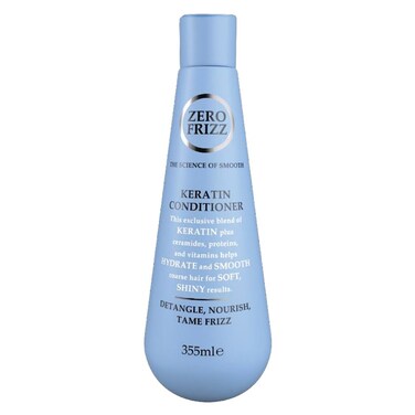 Zero Frizz Keratin Hair Conditioner, 355ml