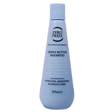 Zero Frizz Hair Triple Butter Shampoo 355 Ml