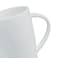 BARALEE PORCELIAN CERAMIC SIMPLE PLUS WHITE MUG, 091631A, 350 CC (11 3/4 OZ), PACK OF 6, Coffee Mug, Tea Mug, Milk Cups, Mug Set, Cup Set, Coffee Cups, Tea Cups