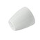 BARALEE PORCELIAN CERAMIC SIMPLE PLUS WHITE PEPPER SHAKER , 091903A , (3 HOLES) , PACK OF 6 , Spice Dispenser , Spice Shakers , Salt &amp; Pepper Shakers