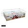 Kitchen Master Red 7 PC Non-Stick Cookware Set   Durable Aluminum, Tempered Glass Lids, &amp; 2 Utensils   Gas &amp; Electric Compatible, KMC003