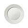 BARALEE PORCELIAN CERAMIC WISH WHITE FLAT PLATE , 092031A , 23 CM (9") , PACK OF 6 , Dinner plate , Round platter , Serving plate , Porcelain platter