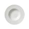 BARALEE PORCELIAN CERAMIC WISH WHITE DEEP PLATE , 092171A , 23 CM (9") , PACK OF 6 , Soup plate , Pasta bowl , Deep dish plate , Salad plate