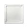BARALEE PORCELIAN CERAMIC WISH WHITE SQUARE PLATE , 092103A , 16 CM SHORT RIM (6 1/4") , PACK OF 6 , Dinner plate , Square platter , Serving plate , Porcelain platter