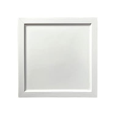 BARALEE PORCELIAN CERAMIC WISH WHITE SQUARE PLATE , 092124A , 25.5 CM SHORT RIM (10") , PACK OF 6 , Dinner plate , Square platter , Serving plate , Porcelain platter