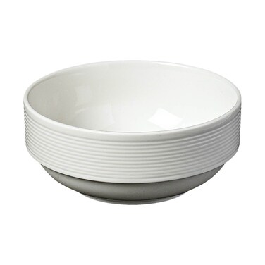 BARALEE PORCELIAN CERAMIC WISH WHITE STACKABLE BOWL , 092508A , 10.5 CM (4 1/8") , PACK OF 6 , Serving Bowl , Dessert Bowl , Salad Bowl , Side Bowl