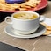 BARALEE PORCELIAN CERAMIC WISH WHITE STACKABLE SOUP CUP HANDLED , 092537A , 280 CC (9 1/2 OZ) , PACK OF 6 , Soup Bowl , Side Bowl , Dessert Bowl , Serving Bowl