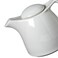 BARALEE PORCELIAN CERAMIC WISH WHITE COFFEE POT WITH LID , 092802A , 700 CC (23 3/4 OZ) , PACK OF 2 , Tea Kettle , Coffee Kettle , Tea Pot , Coffee Pot, Hot Water Dispenser, Milk Pot, Jug, Pitcher