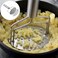 Potato Masher, Stainless Steel Heavy-Duty Manual Masher with Ergonomic Handle for Mashed Potatoes, Vegetables &amp; More