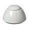 BARALEE PORCELIAN CERAMIC WISH WHITE SUGAR BOWL , 092813A , 300 CC (10 1/4 OZ) , PACK OF 6 , Sugar pot , Sugar jar , Sugar dispenser , Sugar container, Sugar Holder