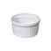 BARALEE PORCELIAN CERAMIC SIMPLE PLUS WHITE RAMEKIN , 091563A , 8 CM , PACK OF 12 , Dessert bowl , Serving bowl , Ramekin cup , Ramekin custard cup