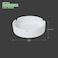 BARALEE PORCELIAN CERAMIC SIMPLE PLUS WHITE ASHTRAY , 10 CM , PACK OF 6 , 091922A , Cigar ashtray , Smoking accessory , Portable ashtray , Ash container , Bar Accessories