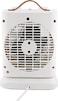 Crownline HT-437 Fan Heater, 1800-2000W, 2 Heat Settings, Oscillation, Cool Air, Thermostat, Overheat Protection, Thermal Cut-off, Power Light, Carry Handle, Covers Up to 20㎡