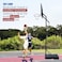 SKY LAND Basketball Hoop Stand - Adjustable Basketball Goal System 10-12 FT, 44" Shatterproof Backboard, Indoor/Outdoor Portable Basketball Stand with Wheels for Adults &amp; Teens   EM-1878