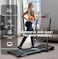 SKY LAND Treadmill, 2 HP Foldable Walking Pad, Under Desk Treadmill 1-12 KM/H with LCD Display and Remote Control for Home, Office, and Gym
