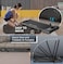 SKY LAND Treadmill, 2 HP Foldable Walking Pad, Under Desk Treadmill 1-12 KM/H with LCD Display and Remote Control for Home, Office, and Gym