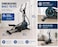 Elliptical Cross Trainer Collection   Magnetic Resistance Cardio Machines with Digital Display, Home Fitness &amp; App-Connected Training EM-1569