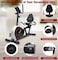 Magnetic Recumbent Exercise Bike   8-Level Magnetic Resistance   LED Display   FitShow App   Quiet &amp; Smooth Cycling   5Kg 2-Way Flywheel   Adjustable Seat   Home Gym Fitness Equipment EM-1571