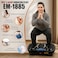 Crazy Fitness Vibration Platform EM-1885 with Bluetooth   120 Speed Levels   5 Workout Modes   Remote Control   Ultrathin Body Slimmer   Max Weight 120kg