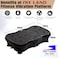 Crazy Fitness Vibration Platform EM-1885 with Bluetooth   120 Speed Levels   5 Workout Modes   Remote Control   Ultrathin Body Slimmer   Max Weight 120kg