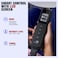 Air Compression Full Leg &amp; Foot Massager EM-2197 with Heat &ndash; 3 Intensities, 3 Modes, 3 Heat Levels, Improves Circulation, Relieves Fatigue, Faster Muscle Recovery, Pain Relief