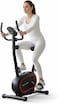 Magnetic Upright Bike EM-1574 with 8 Resistance Levels, LCD Monitor, Pulse Sensors &amp; 4KG Flywheel Home