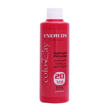 Enercos Professional Coloray Peroxide Developer   20 Vol   100 Ml
