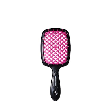 Onetech Hair Brush Grid Nylon Bristle   Red Rose   B-03r