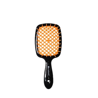 Onetech Hair Brush Grid Nylon Bristle   B-03o   Orange