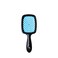 Onetech Hair Brush Grid Nylon Bristle   Light Blue   B-03lb