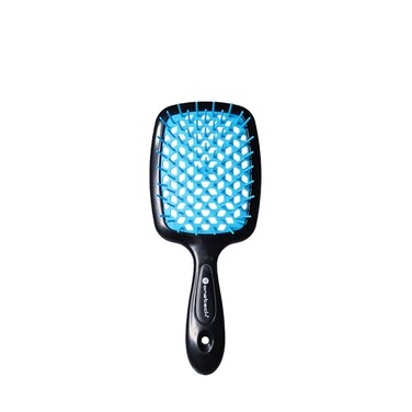 Onetech Hair Brush Grid Nylon Bristle   Light Blue   B-03lb