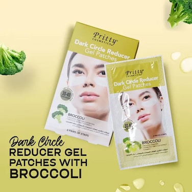 PRITTY DARK CIRCLE REDUCER GEL PATCHES  6pairs strips