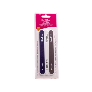 Novell Emery Board Set Nail Files x3   C240/C800/S3000
